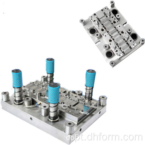 Molde de componentes moldados de injeção de projeto personalizado para fabricação de plástico
